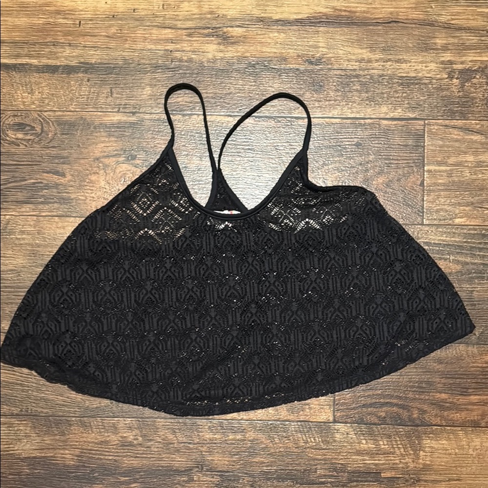 OP Black Lace Camisole Top
